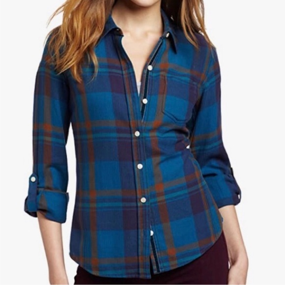 Lucky Brand | Bungalow Plaid Flannel Shirt - Picture 1 of 15